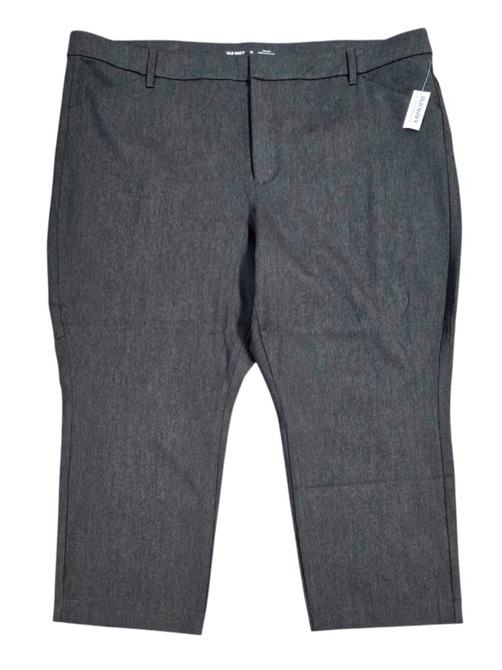 Old Navy NWT Pixie Straight Pant Heather Gray Secret Smoothing Pockets 629561